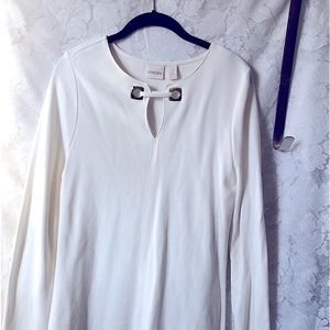 Chico’s white top size 1 or medium to large